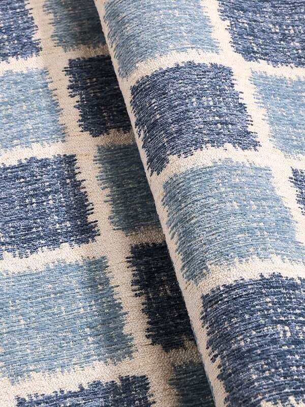 Chenille-jacquardstof met TED-textuurraster
